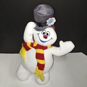Hallmark Christmas Frosty The Snowman Dancing Plush 15” Spins & Sings 2010